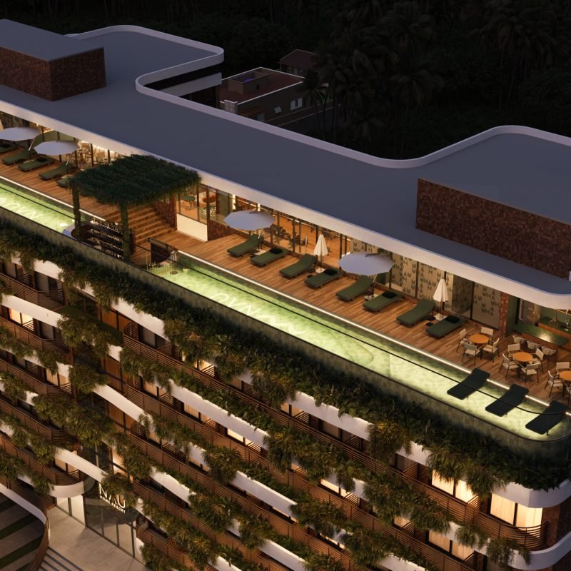 EDF. NAU - FACHADA AÉREA